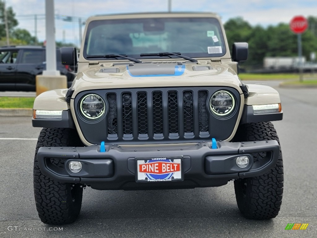 2022 Wrangler Unlimited Rubicon 4XE Hybrid - Limited Edition Gobi / Black photo #2