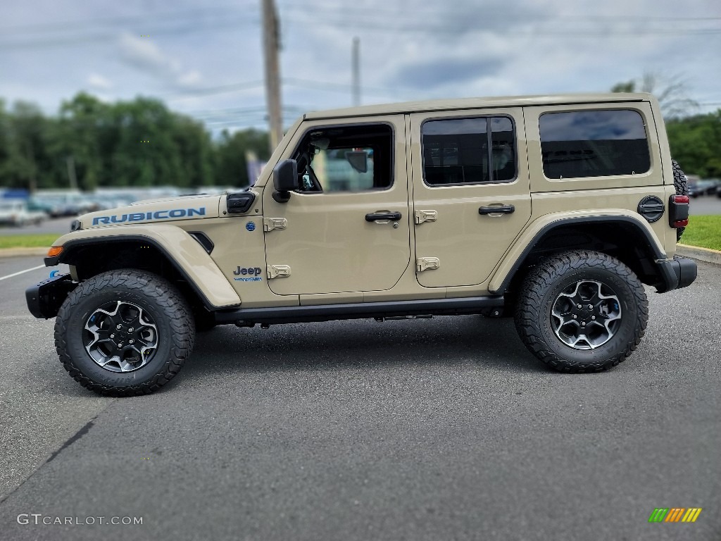 Limited Edition Gobi 2022 Jeep Wrangler Unlimited Rubicon 4XE Hybrid Exterior Photo #144725242