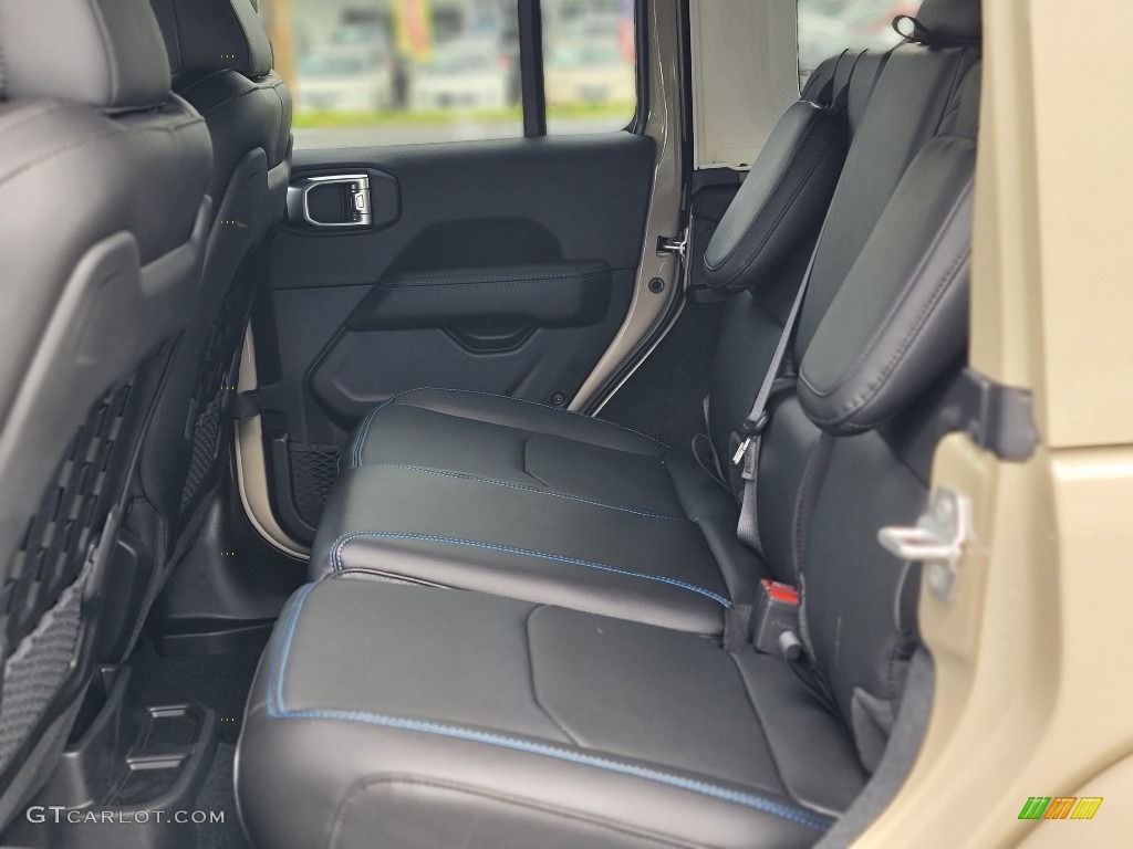 2022 Jeep Wrangler Unlimited Rubicon 4XE Hybrid Rear Seat Photo #144725311