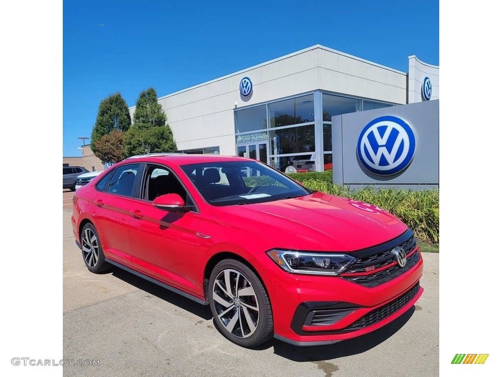 2020 Jetta GLI - Tornado Red / Titan Black photo #1