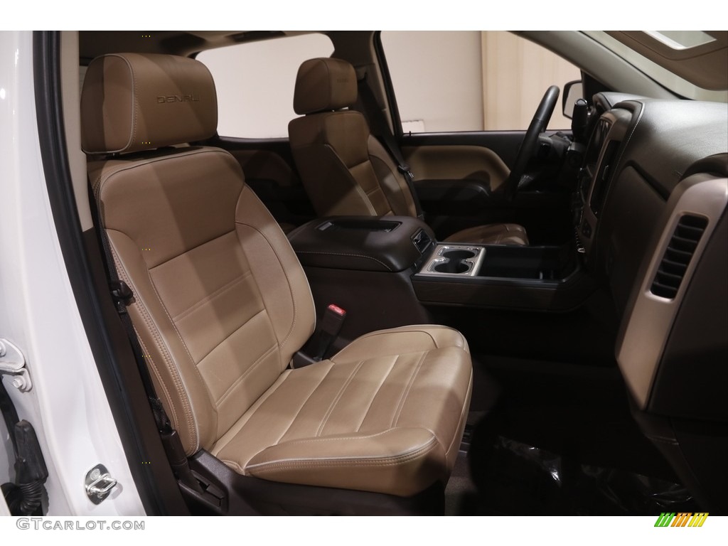 2017 Sierra 1500 Denali Crew Cab 4WD - White Frost Tricoat / Cocoa/­Dark Sand photo #19