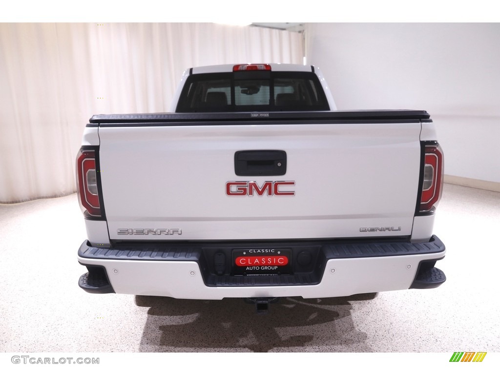 2017 Sierra 1500 Denali Crew Cab 4WD - White Frost Tricoat / Cocoa/­Dark Sand photo #22