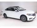 2019 Pure White Volkswagen Jetta SE  photo #1