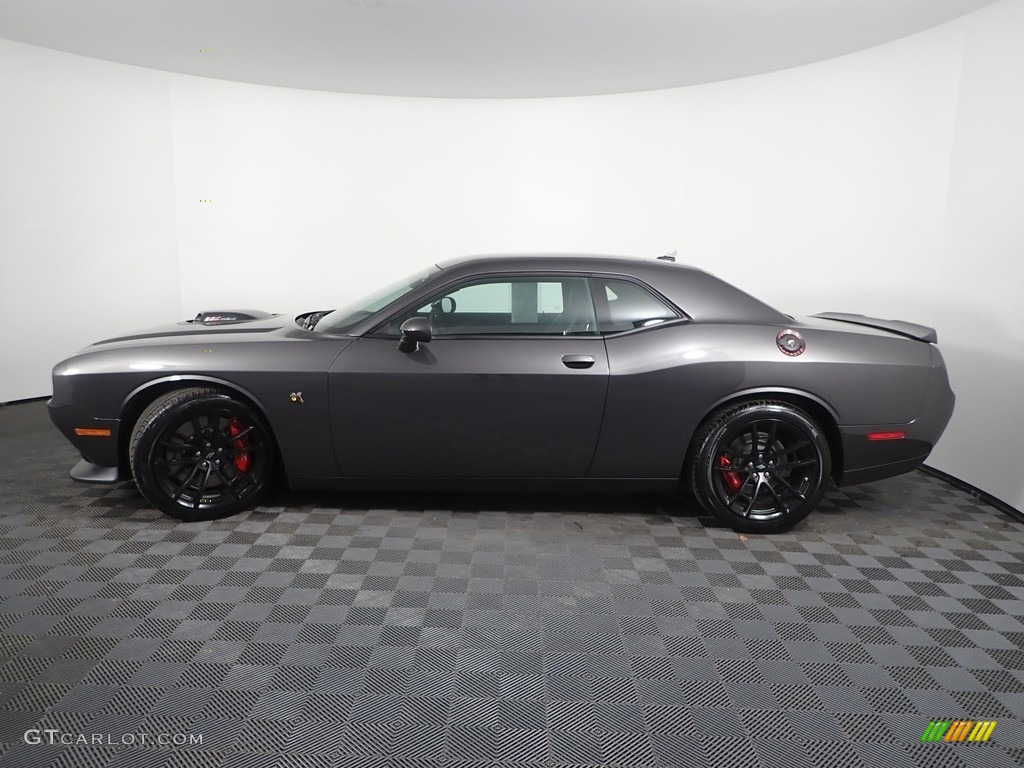 2021 Challenger R/T Scat Pack Shaker - Granite Pearl / Black photo #8