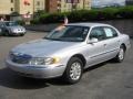 2001 Silver Frost Metallic Lincoln Continental   photo #2