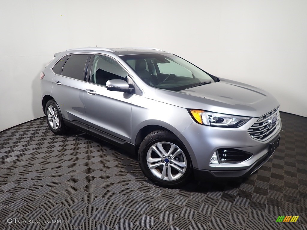 2020 Edge SEL AWD - Iconic Silver Metallic / Ebony photo #3