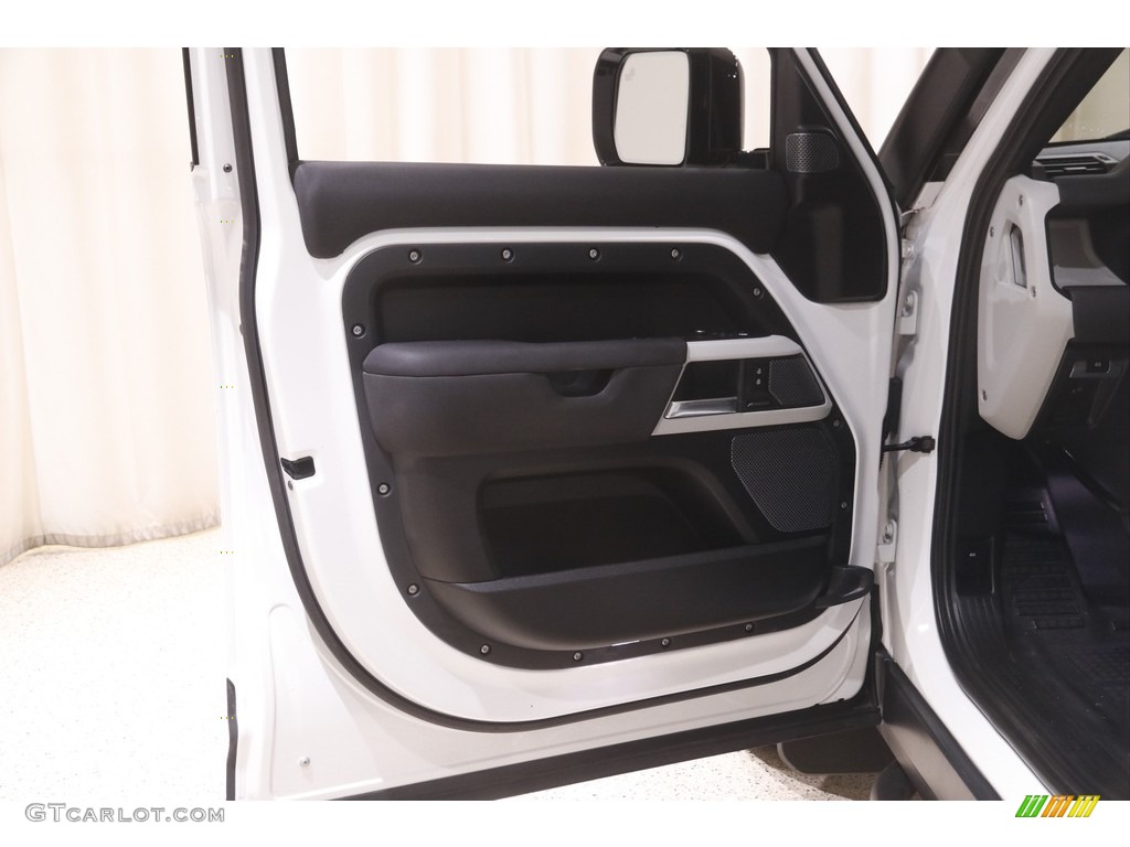 2020 Land Rover Defender 110 SE Ebony Door Panel Photo #144727696