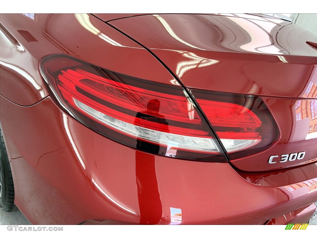 2022 C 300 Cabriolet - Cardinal Red Metallic / Macchiato Beige photo #28