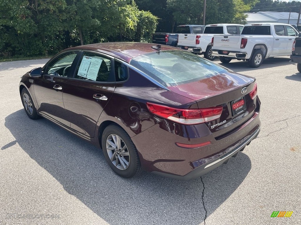 2020 Optima LX - Sangria / Black photo #2