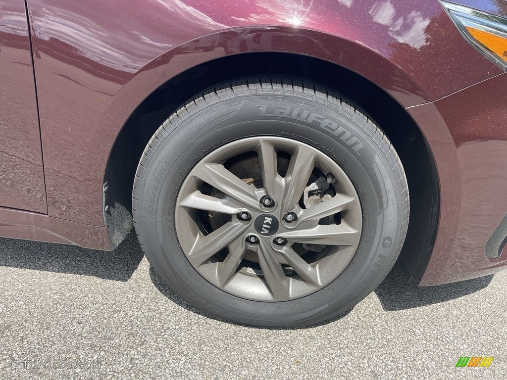 2020 Optima LX - Sangria / Black photo #5
