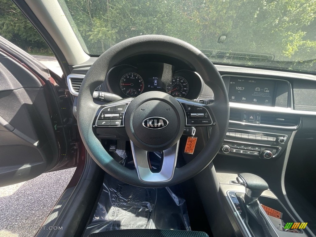 2020 Optima LX - Sangria / Black photo #9