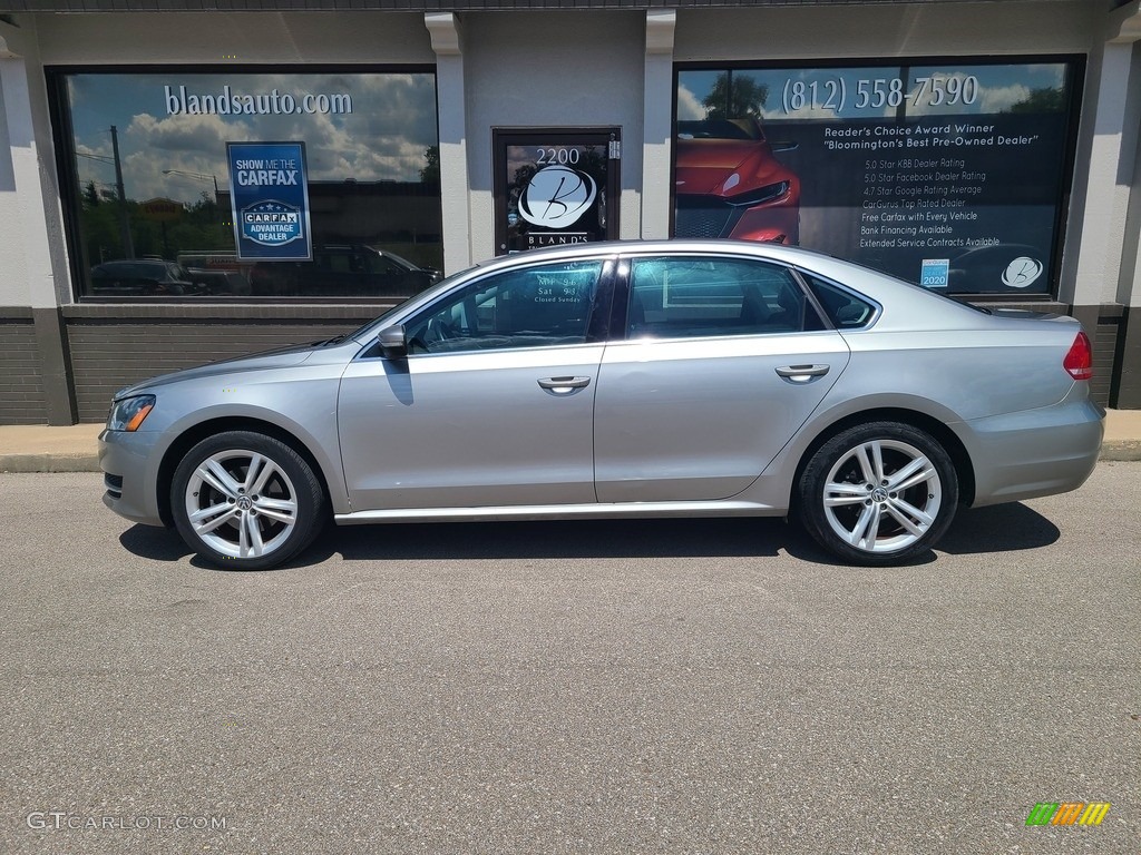 2014 Passat TDI SE - Tungsten Silver Metallic / Titan Black photo #1