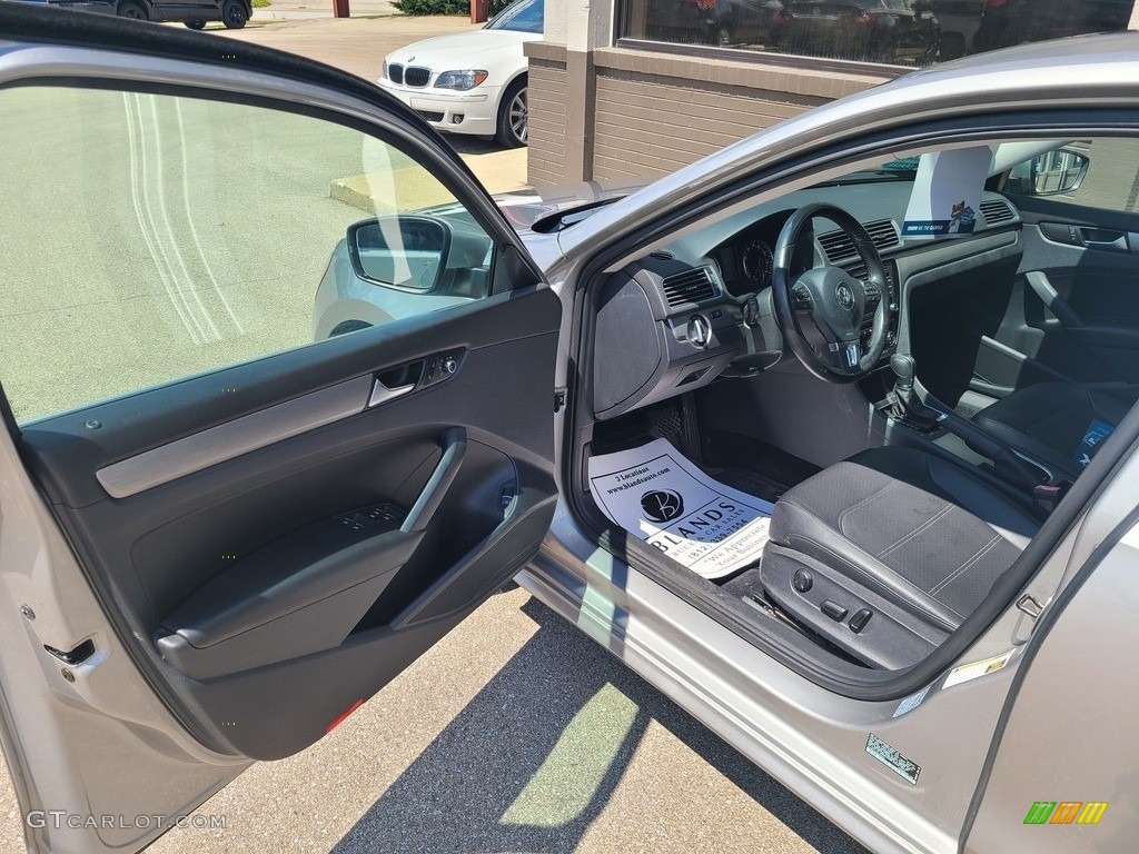 2014 Passat TDI SE - Tungsten Silver Metallic / Titan Black photo #3