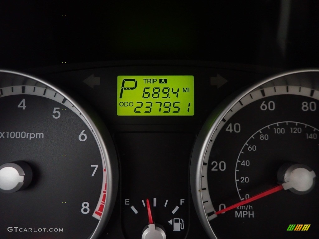 2009 Accent GLS 4 Door - Platinum Silver / Gray photo #29