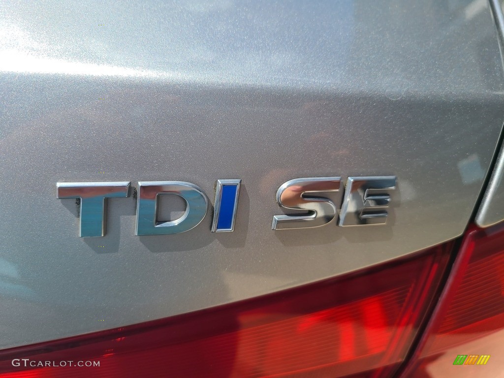 2014 Passat TDI SE - Tungsten Silver Metallic / Titan Black photo #33