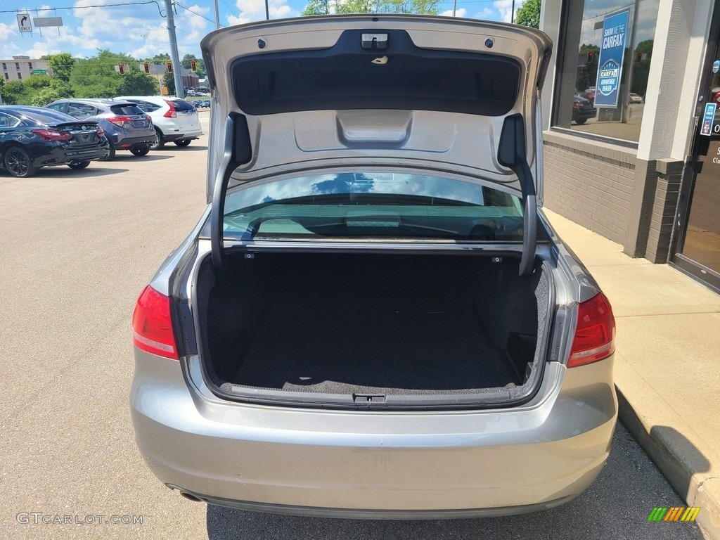 2014 Passat TDI SE - Tungsten Silver Metallic / Titan Black photo #34