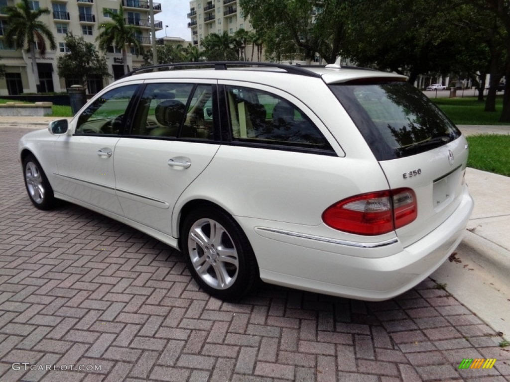 2007 E 350 4Matic Wagon - Arctic White / Cashmere photo #5