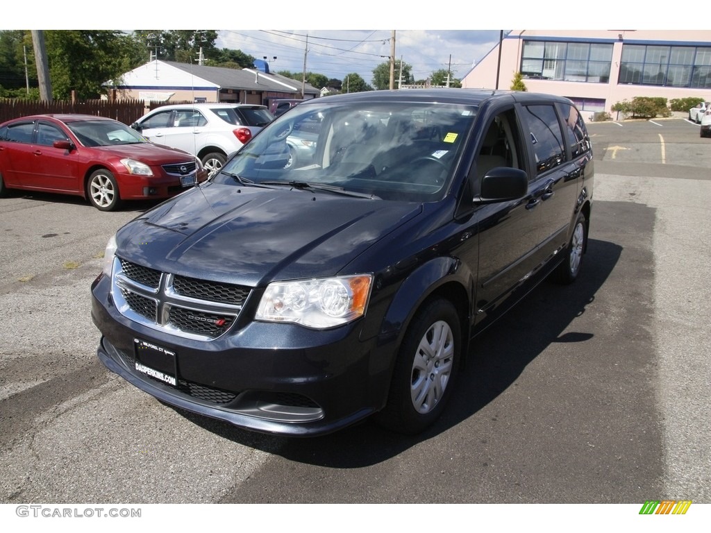 2014 Grand Caravan SE - Maximum Steel Metallic / Black/Light Graystone photo #1