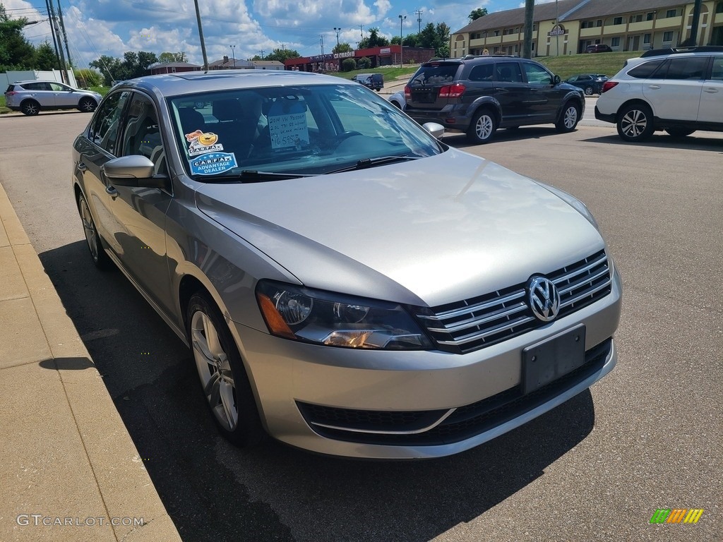 2014 Passat TDI SE - Tungsten Silver Metallic / Titan Black photo #44