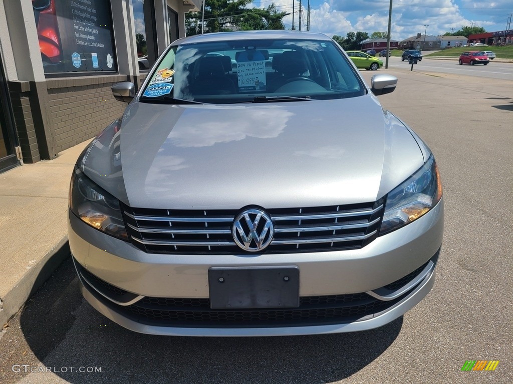 2014 Passat TDI SE - Tungsten Silver Metallic / Titan Black photo #45
