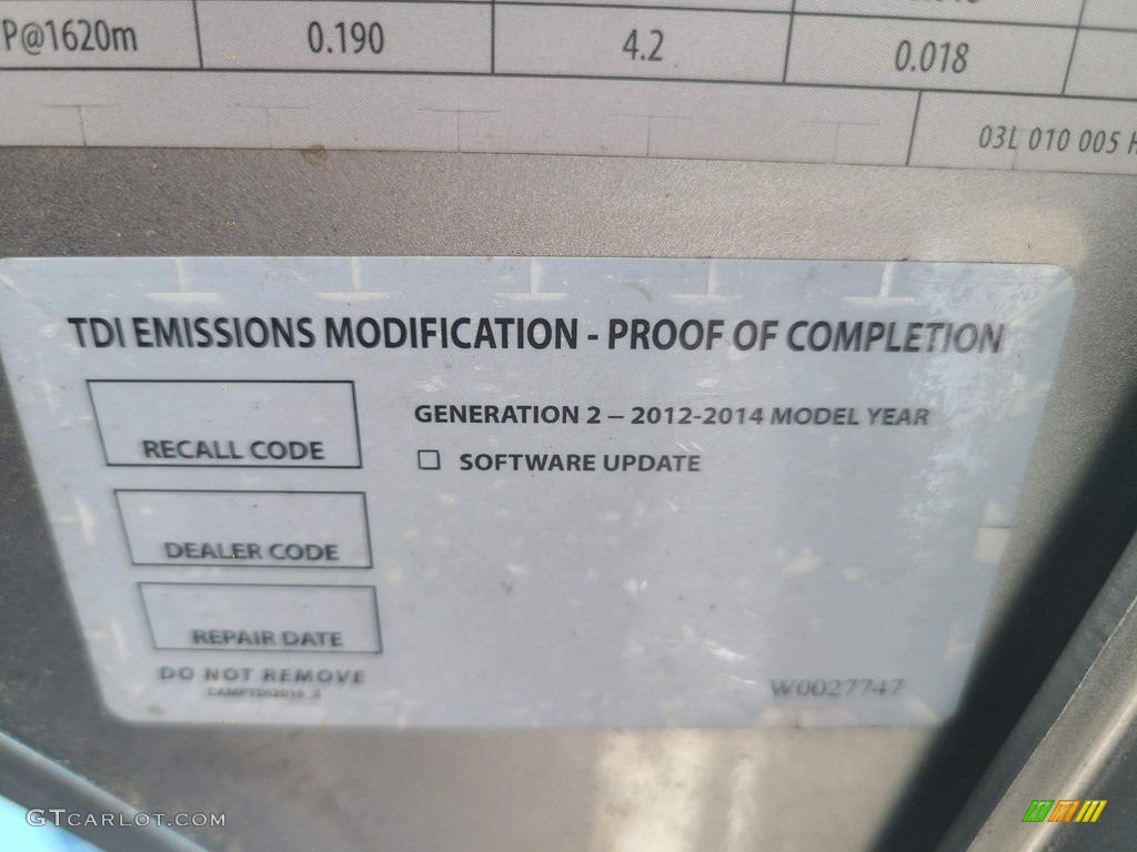 2014 Passat TDI SE - Tungsten Silver Metallic / Titan Black photo #49