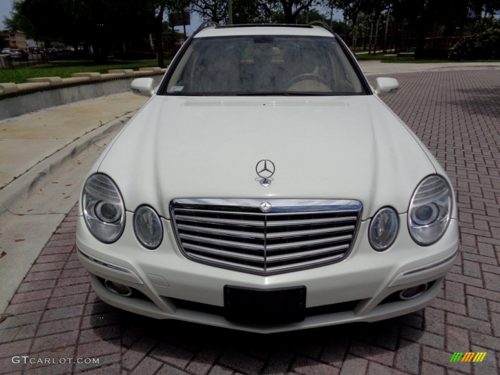 2007 E 350 4Matic Wagon - Arctic White / Cashmere photo #17