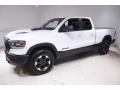 2020 Bright White Ram 1500 Rebel Quad Cab 4x4  photo #3