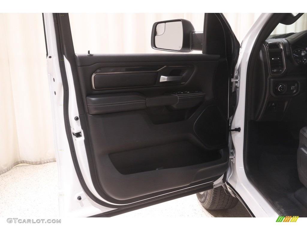 2020 1500 Rebel Quad Cab 4x4 - Bright White / Black photo #4