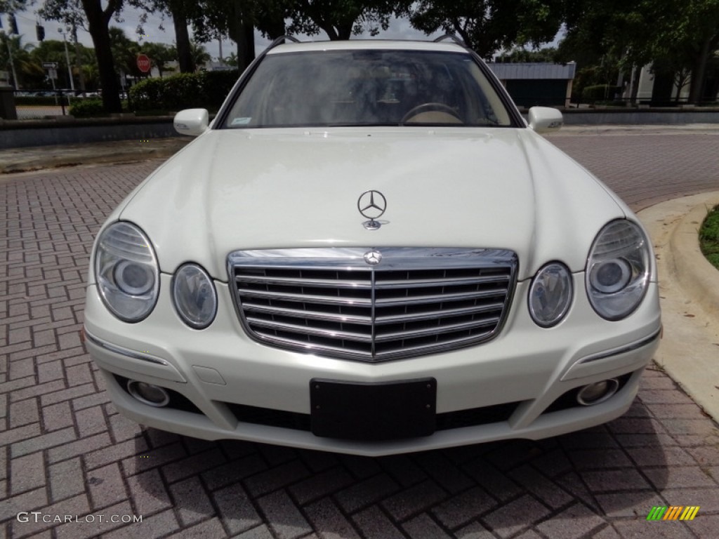 2007 E 350 4Matic Wagon - Arctic White / Cashmere photo #40