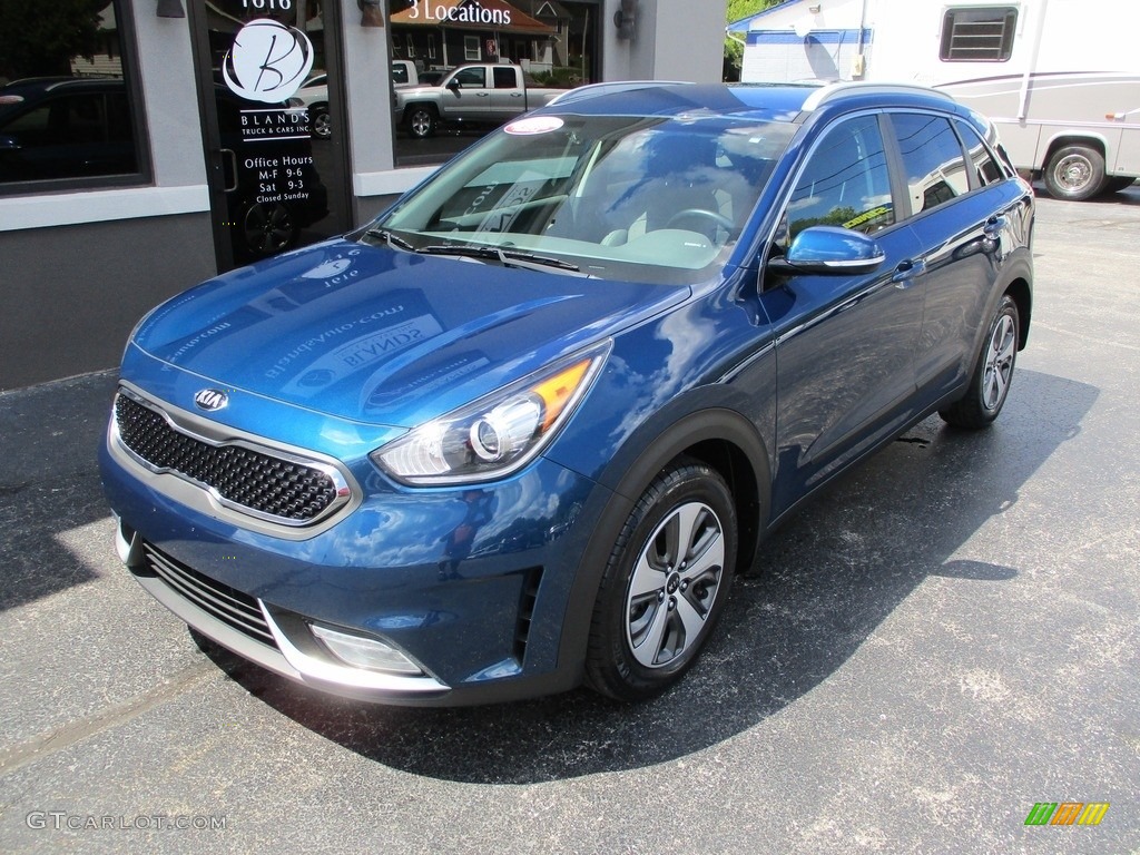 2019 Niro EX Hybrid - Deep Cerulean Blue / Black photo #2