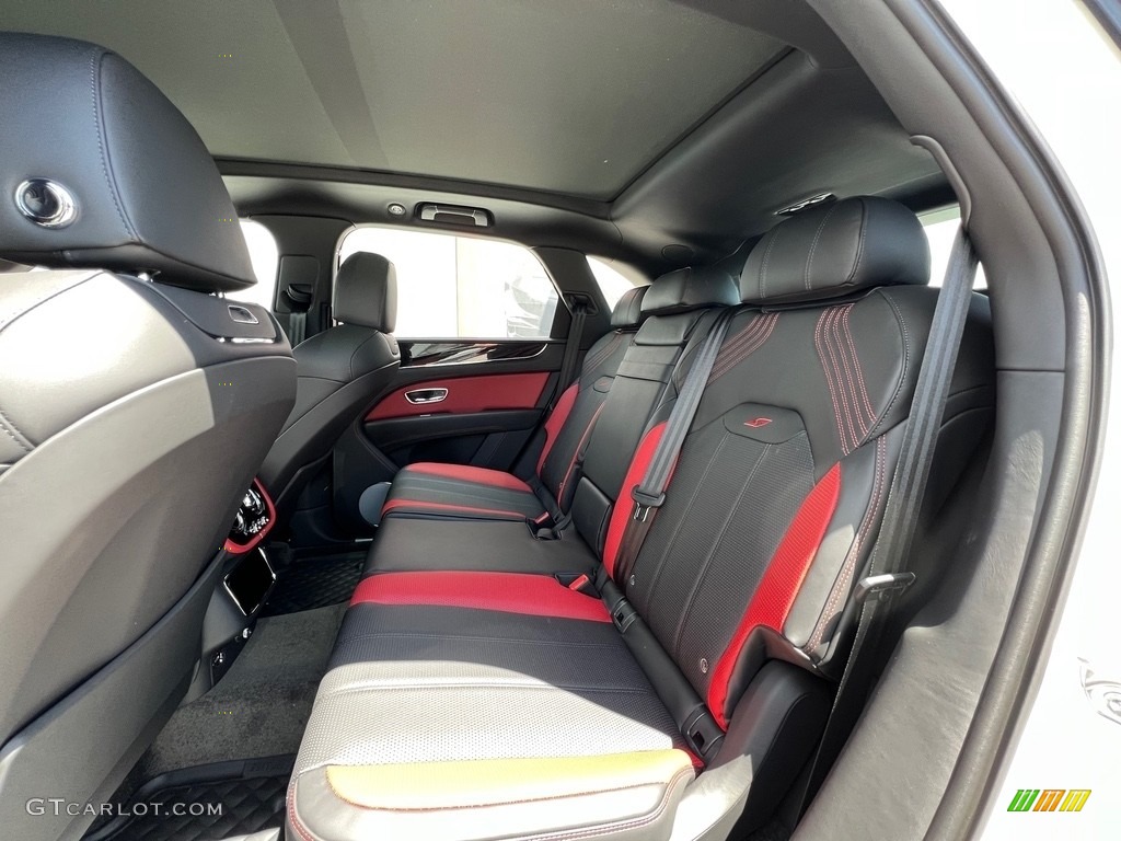 2022 Bentley Bentayga S Rear Seat Photos