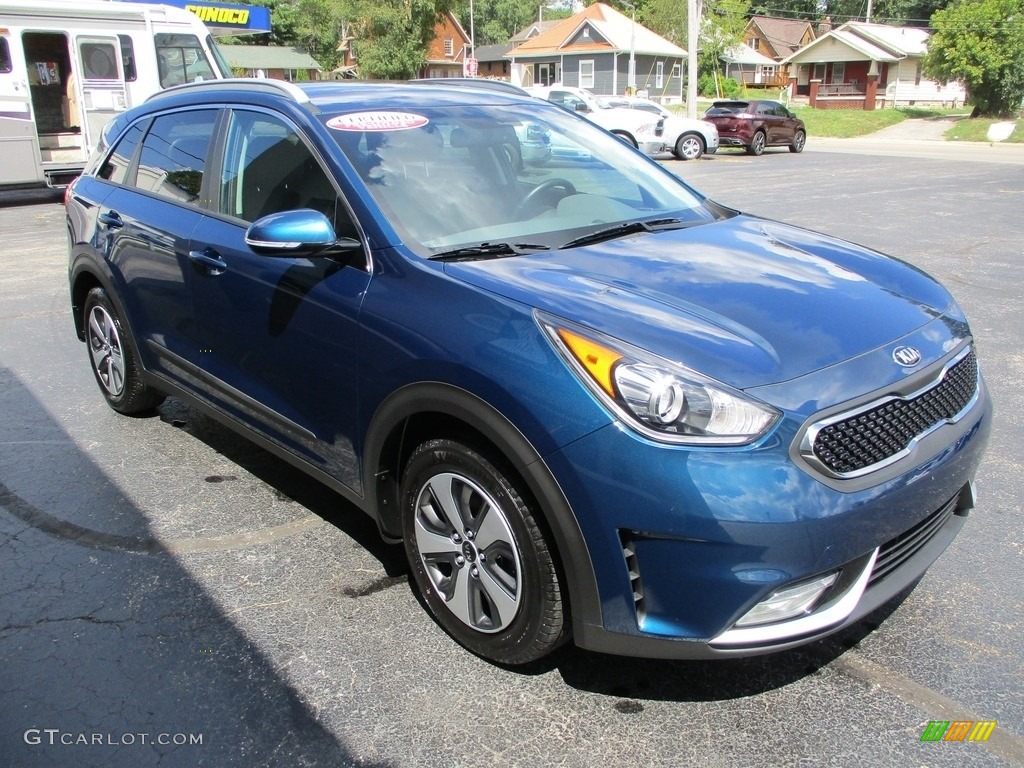 2019 Niro EX Hybrid - Deep Cerulean Blue / Black photo #5