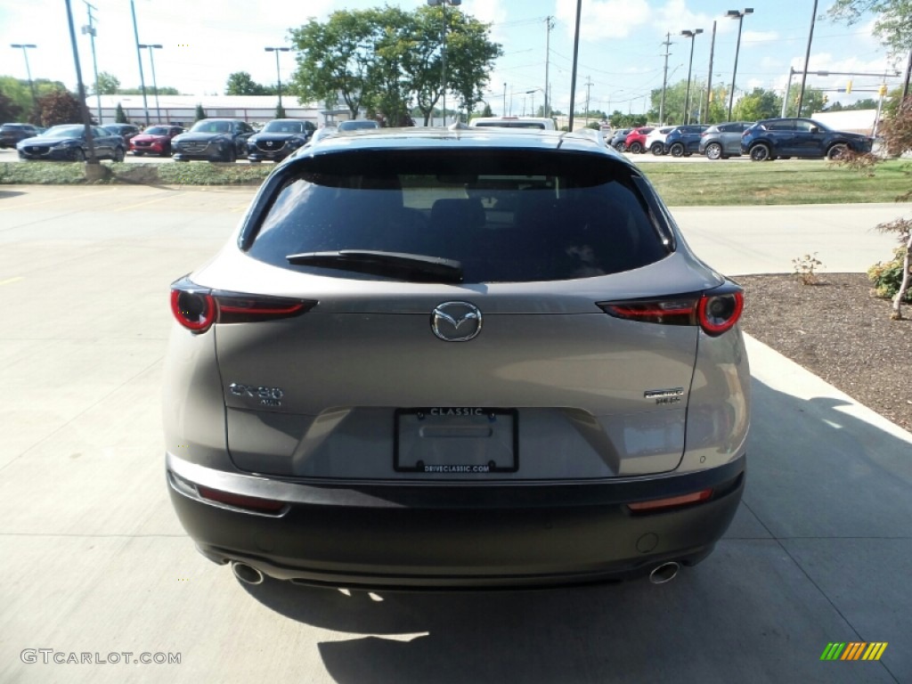 2022 CX-30 Turbo Premium Plus AWD - Platinum Quartz Metallic / White photo #5