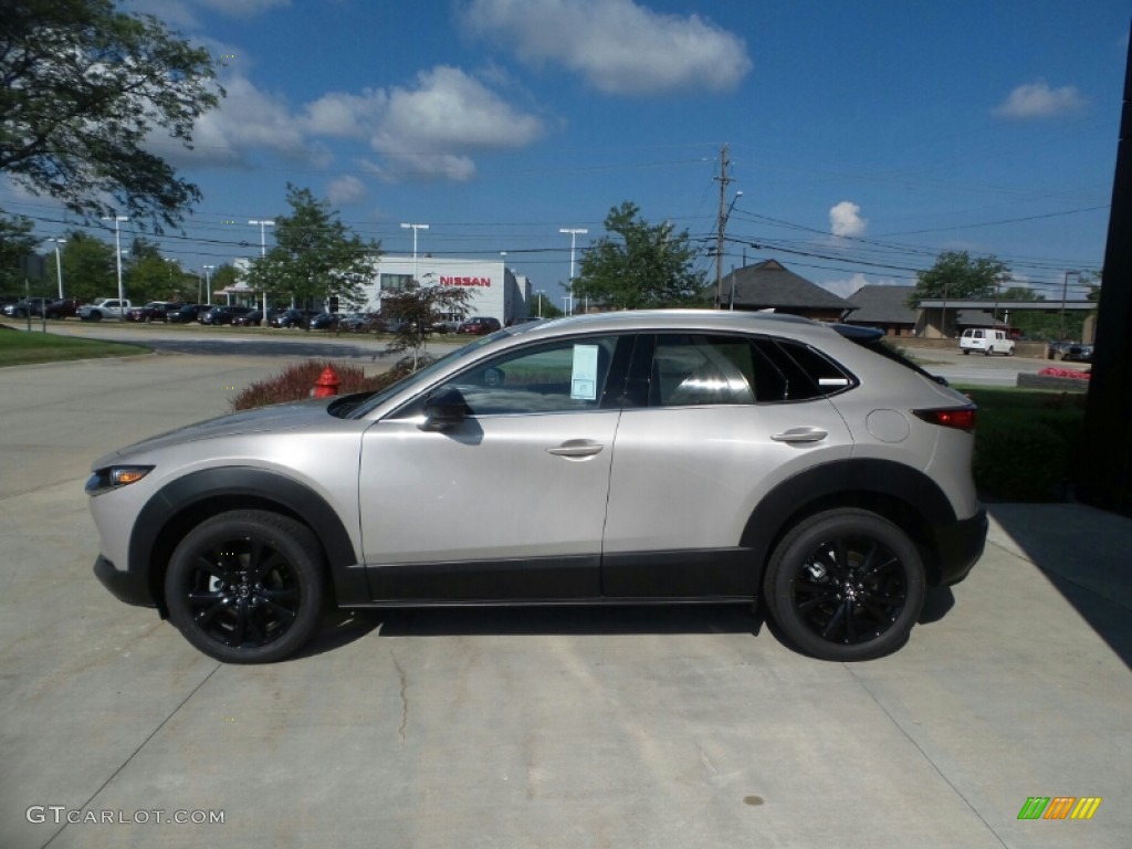 2022 CX-30 Turbo Premium Plus AWD - Platinum Quartz Metallic / White photo #6