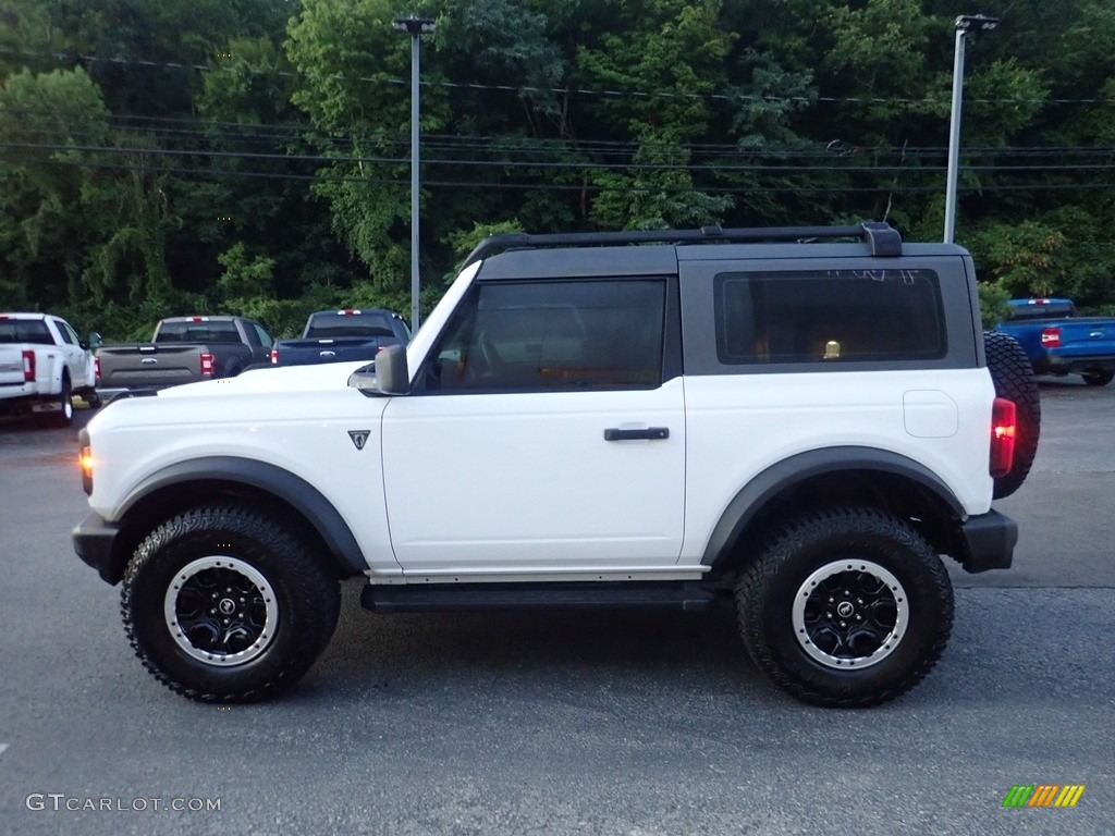 Oxford White 2021 Ford Bronco Base Sasquatch Package 4x4 2-Door Exterior Photo #144732259