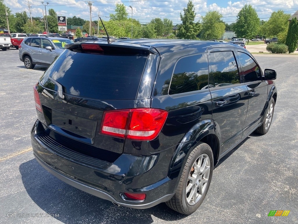 2016 Journey R/T AWD - Pitch Black / RT Black/Red photo #6