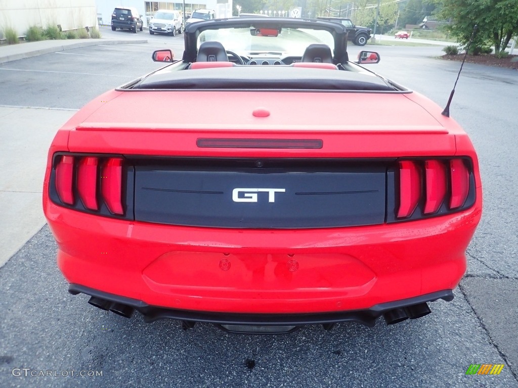 2020 Mustang GT Premium Convertible - Race Red / Showstopper Red photo #3