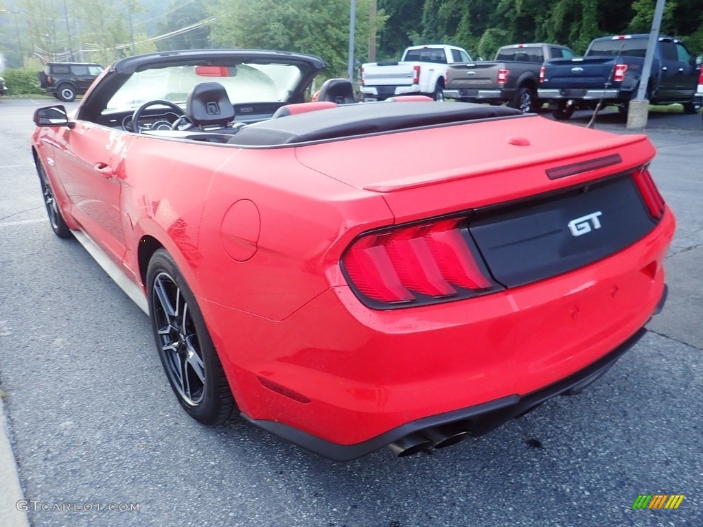 2020 Mustang GT Premium Convertible - Race Red / Showstopper Red photo #4