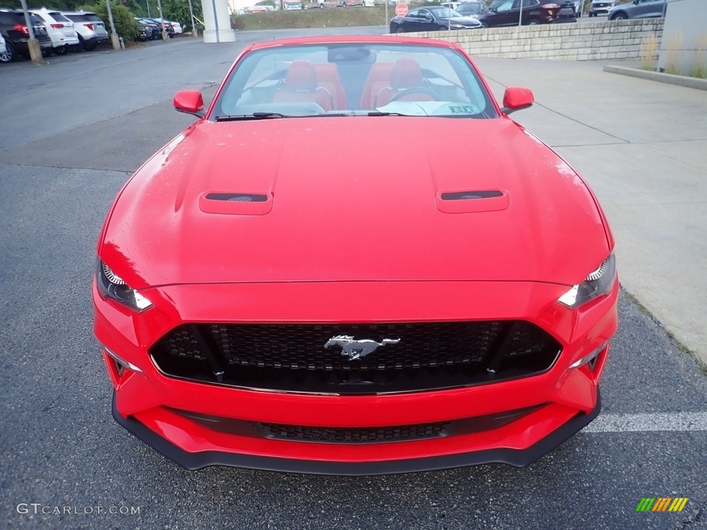 2020 Mustang GT Premium Convertible - Race Red / Showstopper Red photo #7