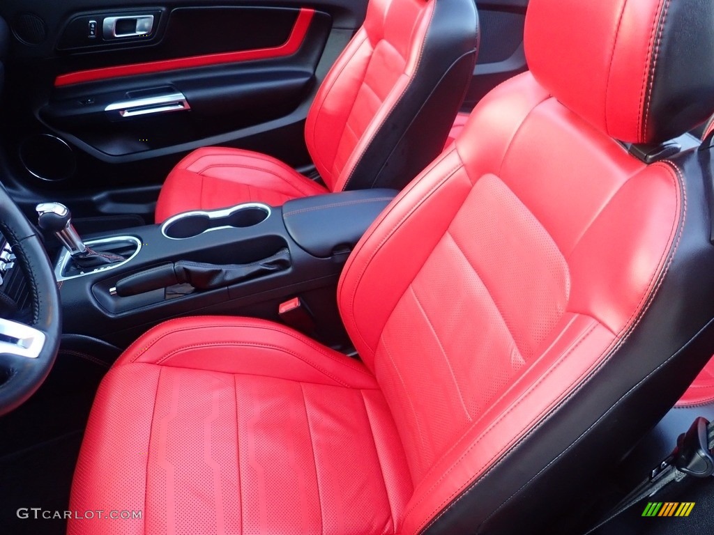 2020 Mustang GT Premium Convertible - Race Red / Showstopper Red photo #20