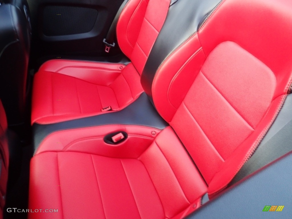 2020 Ford Mustang GT Premium Convertible Rear Seat Photos
