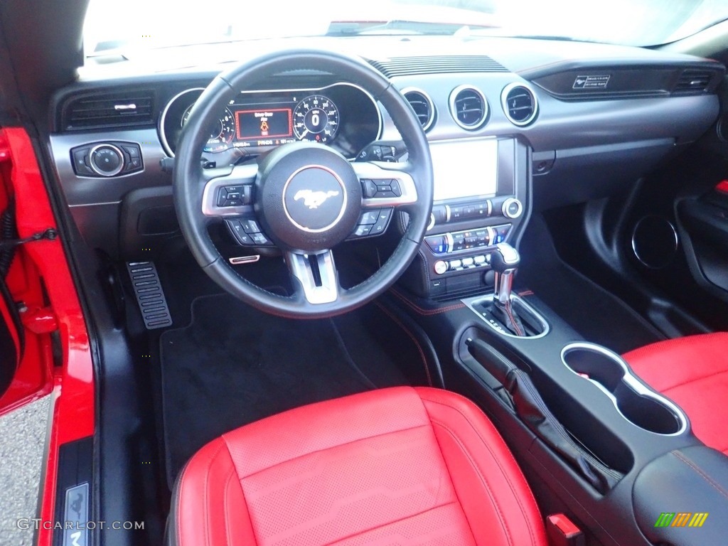 2020 Ford Mustang GT Premium Convertible Interior Color Photos