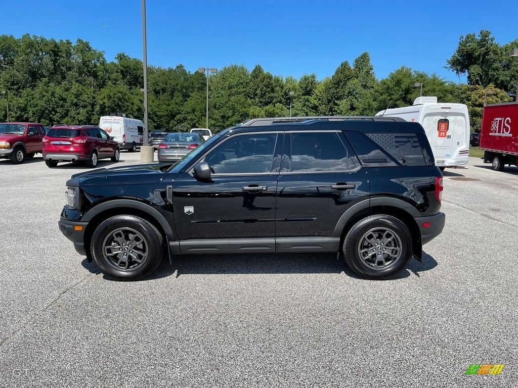 Shadow Black 2021 Ford Bronco Sport Big Bend 4x4 Exterior Photo #144733261