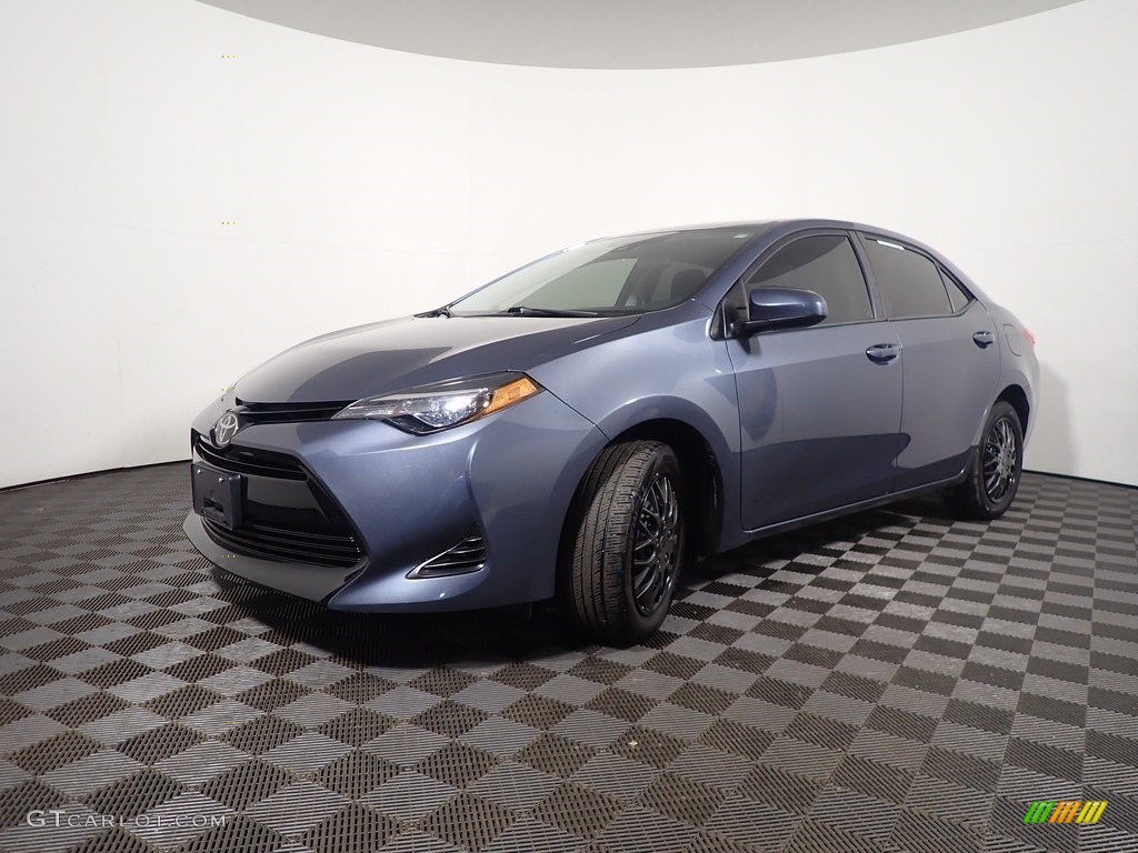2019 Corolla LE - Falcon Gray metallic / Black photo #7