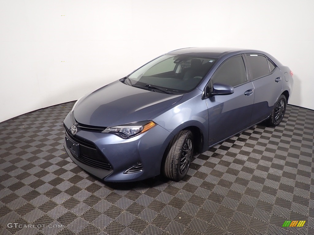 2019 Corolla LE - Falcon Gray metallic / Black photo #8