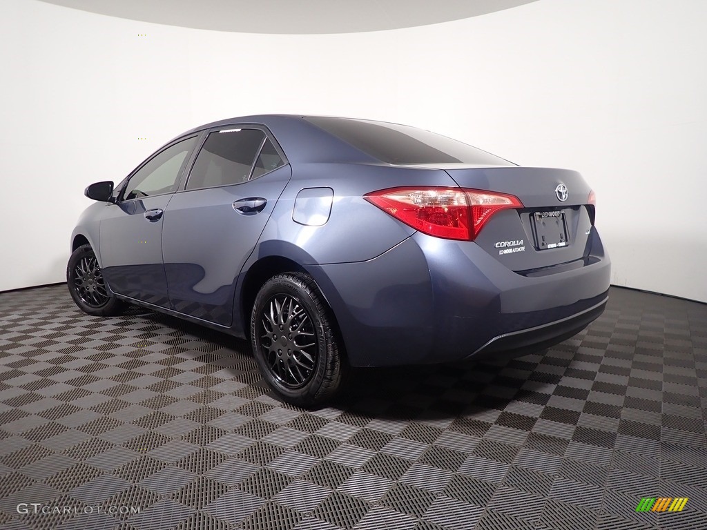 2019 Corolla LE - Falcon Gray metallic / Black photo #9