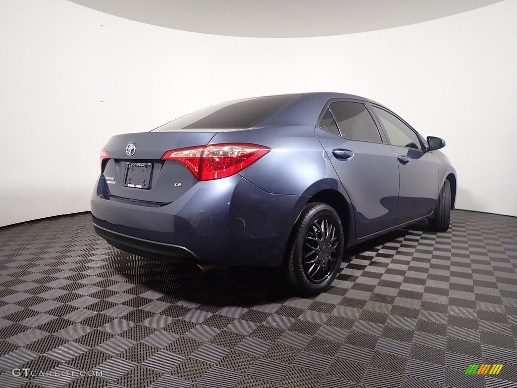 2019 Corolla LE - Falcon Gray metallic / Black photo #14