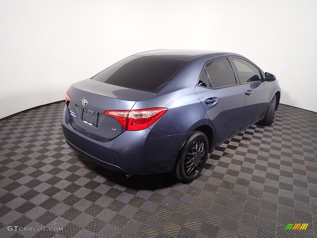 2019 Corolla LE - Falcon Gray metallic / Black photo #15