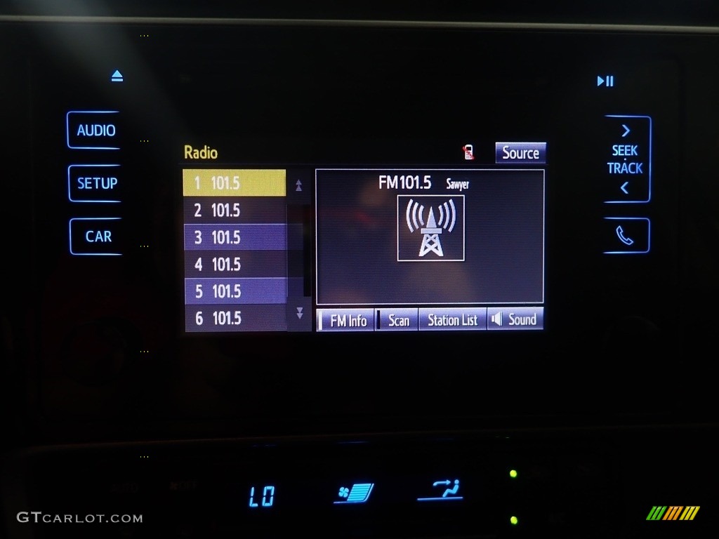 2019 Corolla LE - Falcon Gray metallic / Black photo #22