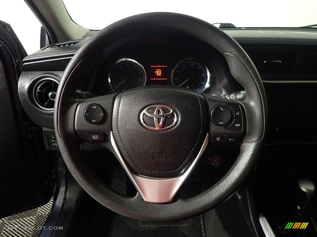 2019 Corolla LE - Falcon Gray metallic / Black photo #23